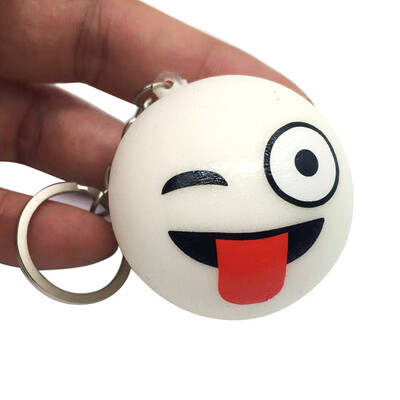 

YIWULASquishy Emoji Bread Scented Slow Rising Squeeze Stress Reliever Toy Key Buckle