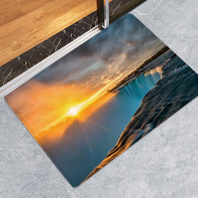 

Nordic Carpets Soft Flannel 3D Printed Area Rugs Parlor Cartoon Cat Turtle Sunset Mat Rugs Anti-slip Rug For Living Room Decor