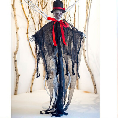 

Toponeto Halloween Hanging Pirate Decoration Witch Prisoner Reaper Ghost Pendant