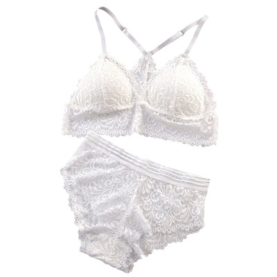 

Push Up Bra Set Sexy Lingerie Underwear Women Panties And Bralette Underclothes Female Underwear Lace Bralet Set 2019 New
