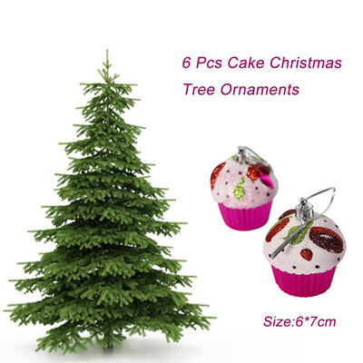 

Tailored Cake Ornament Merry Christmas Tree Decoration Party Accessories