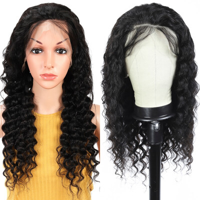 

Amazing Star Curly Human Hair Full Lace Wigs Brazilian Hair Deep Wave Full Lace Wigs Virgin Hair Wigs Pre Plucked with Baby Hair