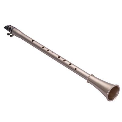 Bb Key Mini Simple Clarinet Sax Compact Clarinet-Saxophone ABS Material Musical Wind Instrument for Beginners with Carry Bag