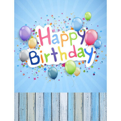 

Kids Birthday Gift Photo Backdrop 57FT Vinyl Fabric Cloth Digital Printing Photo Background s-2364