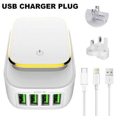 

1m USB charger plug LED touch night light