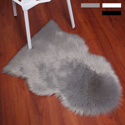 

Faux Sheepskin Fur Rug Soft Fluffy Carpets Chair Couch Cover Seat Area Rugs for Bedroom Sofa Floor Living Room