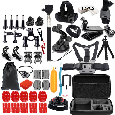 

45 in 1 Camera Accessories Cam Tools for Outdoor Photography Cameras Protection Tool for Gopro Hero 5 4 3 2 1 Xiaomi Yi Xiaomi Yi