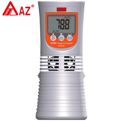 

AZ8762 Wet Bulb Hygrometer wRH Relay Air Quality Temperature Relative Humidity Datalogger Monitor