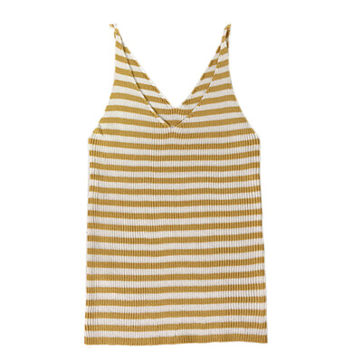 

Top women Summer Fashion Women Clothes 2019 Slim Fit Breathable V-neck Sexy All-match Solid Color Camisole Sexy Top