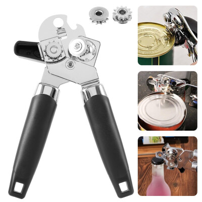 

3-in-1 Manual Can Opener Seniors Stainless Steel Can Opener Can Opener Easy To Use