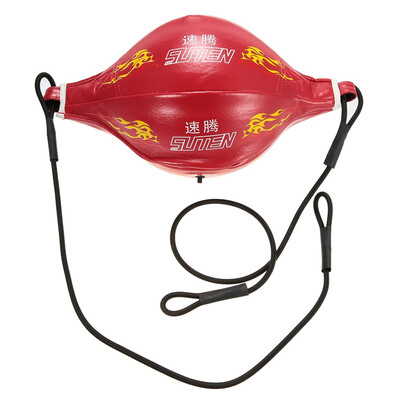 

Double End Boxing Speed Ball Punching Bag Pear Inflatable Boxing Equipment Body Building Fitness SpeedBalls with a Valve Core