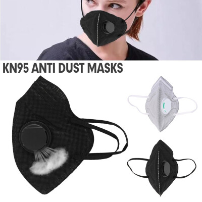 

Reusable Anti Pollution Air Face Masks KN95 Washable Dust Mask Activated Carbon Dust Mask with Valve Respirator