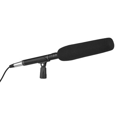 

MF-360 Professional Super Uni-ultra-directional Condenser Interview Microphone 6M Audio Cable 2pcs Microphone Holders Foam Winds