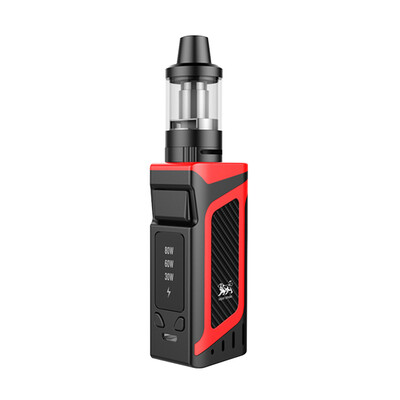 

80W Vape Kit Cigarettes Electronic Vaporizer Starter Kit 2000mAh Battery Hookah Vaper 35ml Atomizer Smoking Tool Airflow Adjustab
