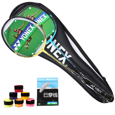 

YONEX Yonex badminton racket yy couple on the ISOlite3 badminton racket has been threaded yellow&blue