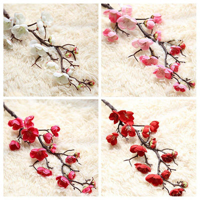 

UpperX 50 pcs 3cm artificial silk roses heads wedding flower decoration red