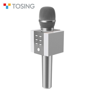 

Tosing 008 Karaoke Microphone Blue tooth Speaker For Meeting & Party Dual Speaker Loudspeaker with TF Card 35mm Audio Blue tooth