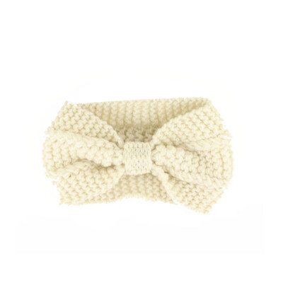 

Fashion Winter Warm Women Crochet Headband Solid Color Bow Knot Knitted Ear Warmer Headwrap Hair Band 14