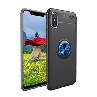 

Goowiiz Phone Case For Vivo X21X21 UDX21iX23Y97 Luxury Metal Ring Magnetic Bracket TPU Shockproof Cooling