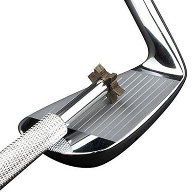 

Golf Club Grooving Sharpening Tool Golf Club Sharpener Head Strong Wedge Alloy Wedge Golf Accessories