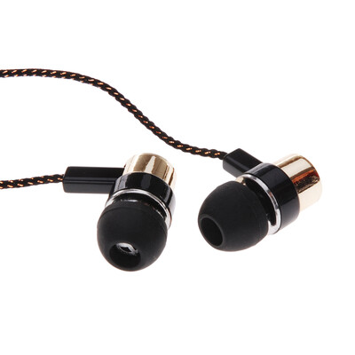 

11M Reflective Fiber Cloth Line Noise Isolating Stereo In-ear Earphone Earbuds Headphones with 35 MM Jack Standard
