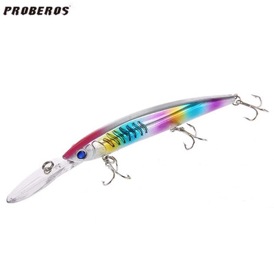 

PROBEROS Hard Weever Shape Fishing Bait for Outdoor Activity