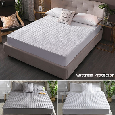 

Fashion Cotton Highliving Qulited Mattress Protector Extra Deep Single Double King