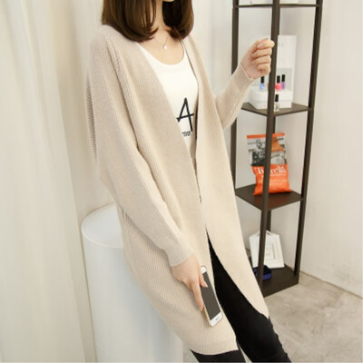 

The new fallwinter 2018 version of the new style is a long-sleeved extra-thick cardigan jacket for women