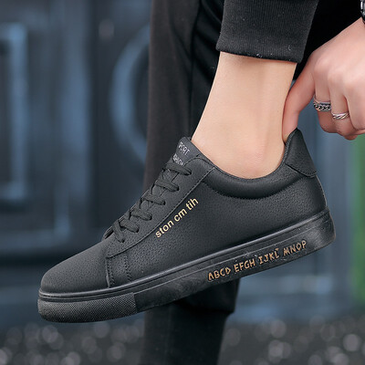 

Mens casual shoes flat low-up shoes