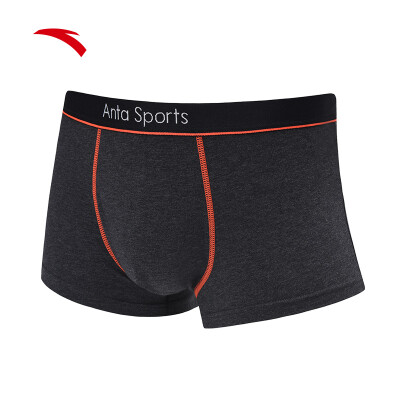 

Anta ANTA 19917972 new mens sports underwear boxer briefs sports underwear dark gray 3XL male 190