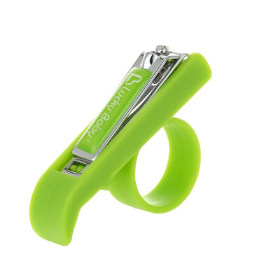 

Safety Baby Nail Clipper Easy Grip Toenail Fingernail Cutter For Newborn Infant Green