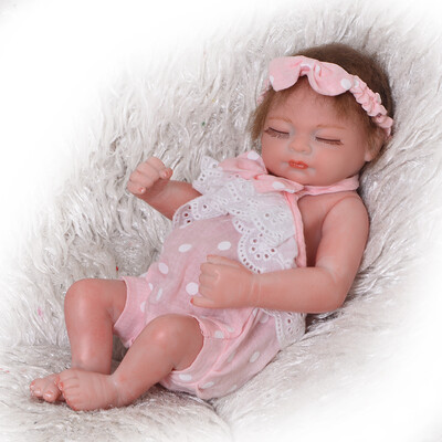 

27 cm Lovely Preemie Reborn Doll 11 Inch Full Silicone Body Newborn Babies Girl Lifelike Tiny Baby Doll For Kid Menina Brinquedo