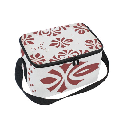 

ALAZA Insulated Lunch Box National Style Lunch Bag for Men Women Portable Tote Bag Cooler Bag