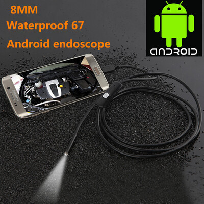 

Wireless Waterproof USB Port 8mm Visual Lens Mini Camera Portable Inspection Cam for Android Phone