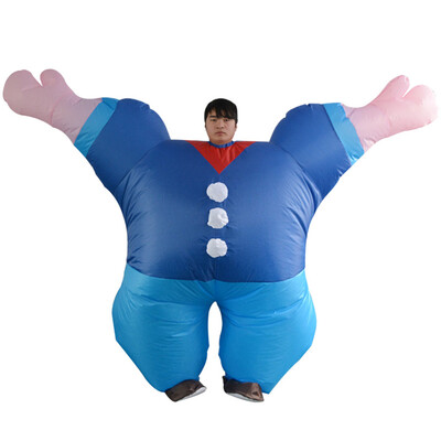 

Adults Sailor Man Inflatable Costume Prop Blow Up Inflatable Fancy Dress for Halloween Cosplay Dress Up Party Stage Performance