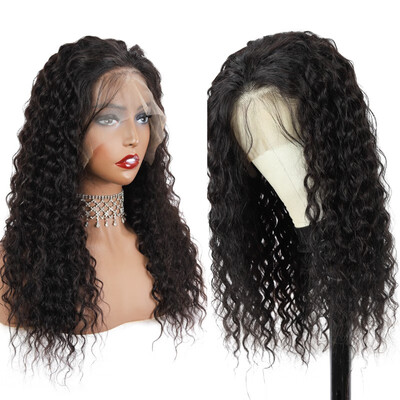 

Amazing Star Brazilian Virgin Hair Water Wave Full Lace Wigs Human Hair Full Lace Wigs with Baby Hair Natural Color