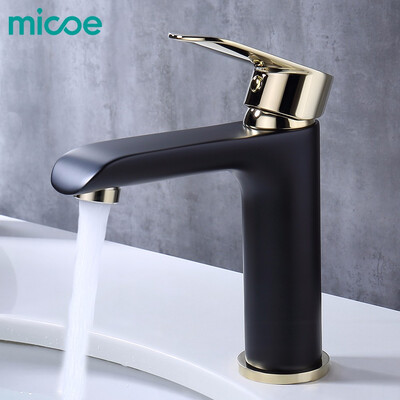 

Micoe 2018 Waterfall Bathroom Basin Faucet Single Handle Hot&Cold Water Mixer Single Hole 304 Bathroom 12