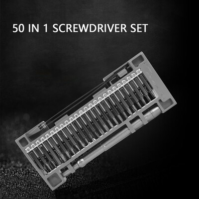 

50in1 Magnetic Screwdrivers Set for CellPhone PC Watch Camera Headset Aircraft Toys Repair Tools Precision Screwdrivers Set