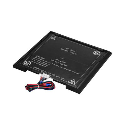 

3D Printer Aluminum Heat Bed 12V Build Surface with Removable Printing Platform Set for Anet A8 3D Printer Accessories