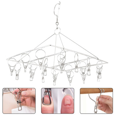 

Willstar 20pcs Metal Clothes Pegs Laundry Washing Line Hanger Paper Photos Hanging Clothes Clips