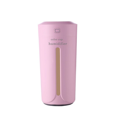 

Portable Timing Mini Air Humidifier Moisturizing Night Light Colorful Diffuser for Home Car Office Air Purifier