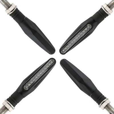 

Motorcycle LED Turn Signals Tail Light Bar Driving Fog Off Road Work Light