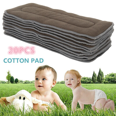 

Willstar 2010Pcs Reusable  Pocket Cloth Diaper Insert Super Absorption For 3-36 Months And 3-15 Kgs Baby Diaper Liners