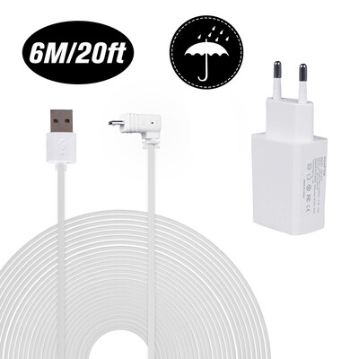 

Power Adapter5V2Awith 20ft6m Weatherproof Cable Compatible with Blink XT Home Camera&for Blink Indoor Home CameraNo Need to C