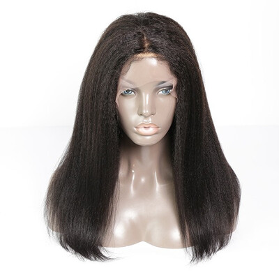 130 Density Full Lace Wig Italian Curly 100 Human Hair