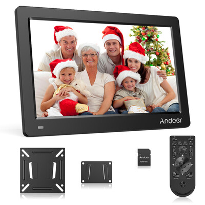 

Andoer 156 Inch Digital Photo Picture Frame FHD 19201080 IPS Screen Support CalendarClockMP3Photos1080P Video Player with 75