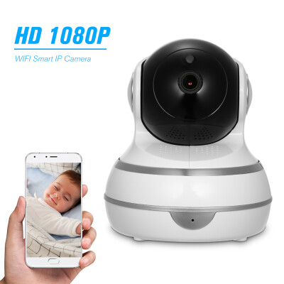 

1080P WiFi Camera Smart IP Camera Baby Monitor Wireless Cam for BabyNannyElderDogPets Monitoring with APP PanTilt 2-way Aud