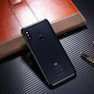 

Original Housing For Xiaomi A2 Lite Redmi 6 Pro Battery Door Metal Back Cover Case Repair Parts Camera Lens Button