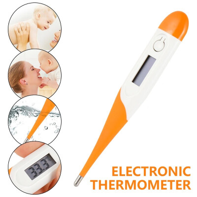 

Baby Children Fever Thermometer Digital Electronic Thermometer Soft Tip Body Temperature Measurement for Kids Adults