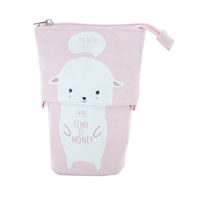 

Cute Cartoon Sanitary Napkin Bag Canvas Purse Holder Organizer Storage Bags with Zipper Travel Napkins Towel Pouch Pad Holder